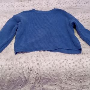 Blue shein sweater